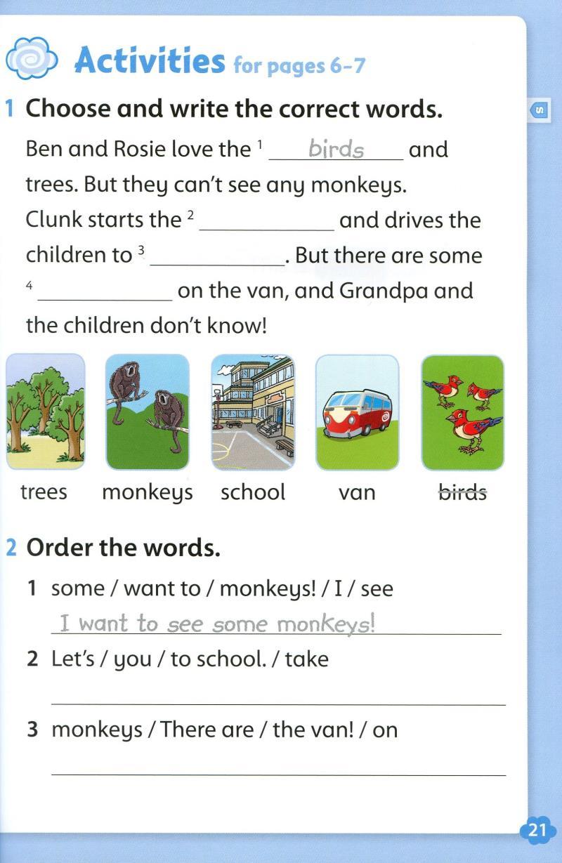 Oxford Read And Imagine: Level 1: Monkeys In School