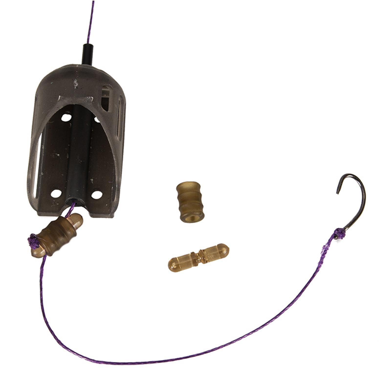 10 Pieces Carp Fishing Method Feeder Connector Quick Release Beads Inline