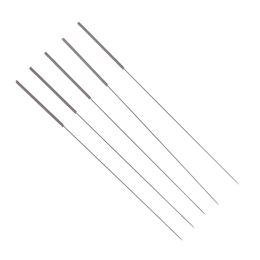 5Pcs Bendable 3D Printer Nozzle Cleaning Drill Needle 0.15/0.2/0.3/0.4mm