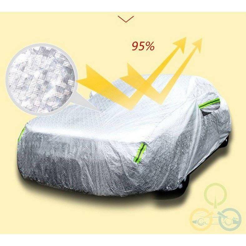 Bạt trùm che phủ xe ô tô Honda CRV chuẩn 3 Lớp Cao Cấp Chống Nắng Nóng Nước Mưa Cháy Chống Bụi