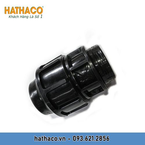 Măng Sông 90 Ren Trong 90 (ren 3&quot;) HATHACO Nối Ống HDPE