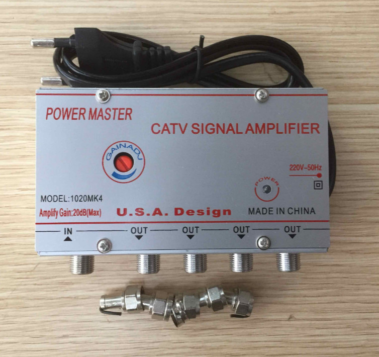 BỘ CHIA CÁP TI VI ĐIỆN 4 CỔNG CATV SIGNAL