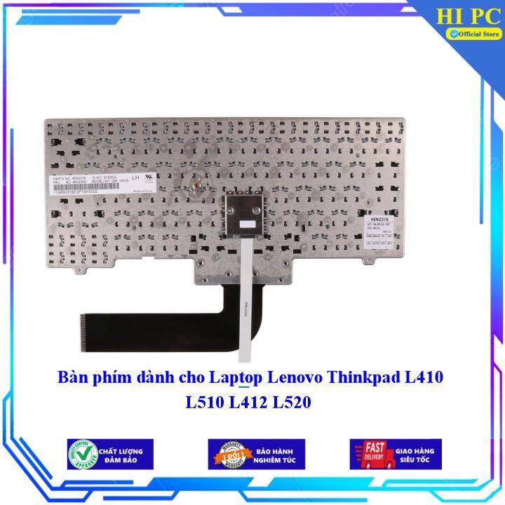 Bàn phím dành cho Laptop Lenovo Thinkpad L410 L510 L412 L520 - Hàng Nhập Khẩu