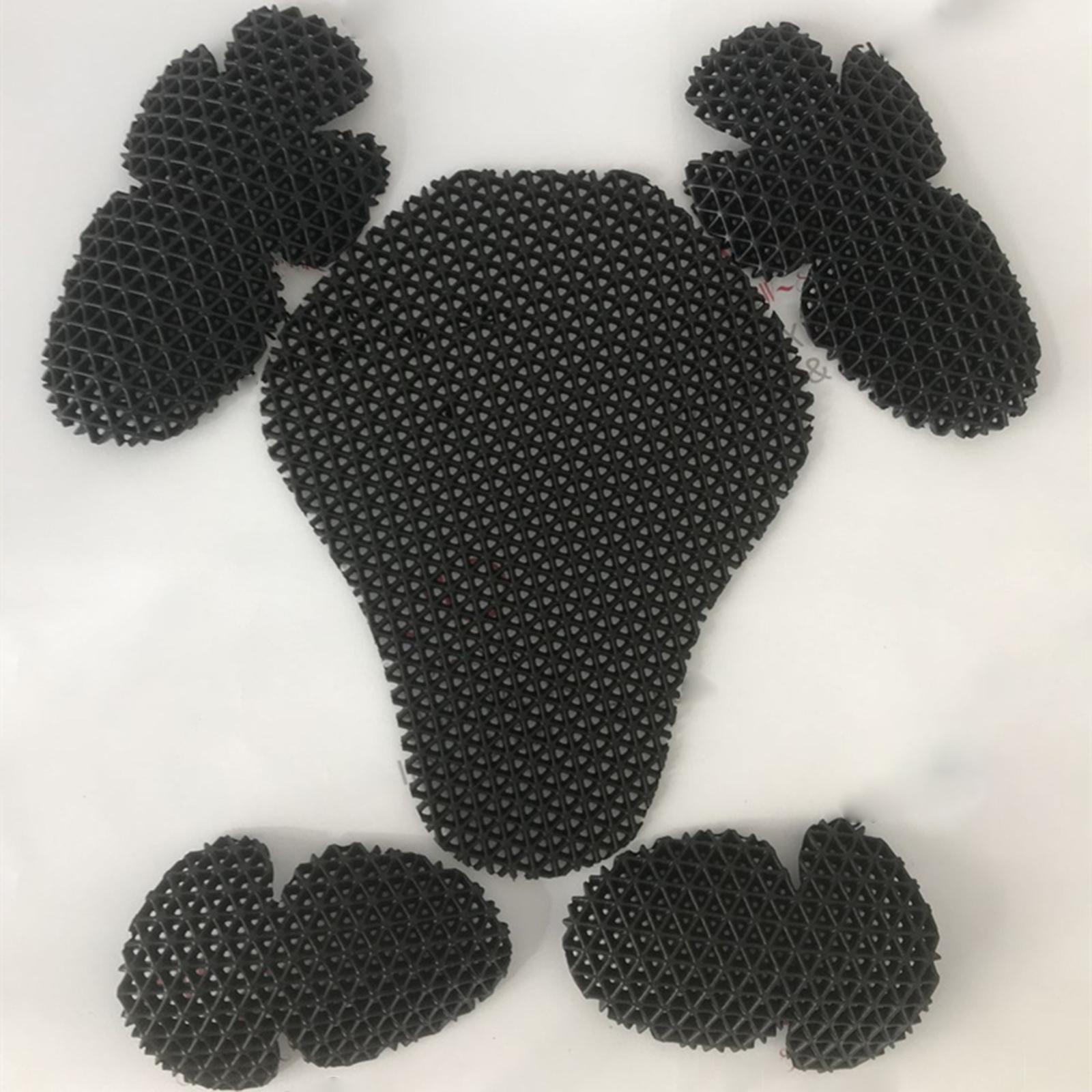 5x Motorcycle Equipment Elbow Shoulder Back Protector Adult Unisex