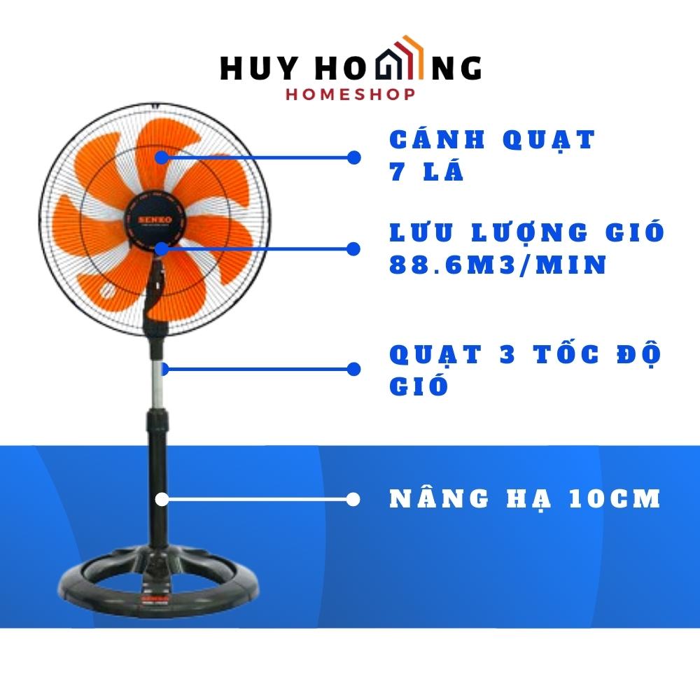 Quạt đứng lỡ Senko LTS1636 ( Màu ngẫu nhiên) - Hàng chính hãng