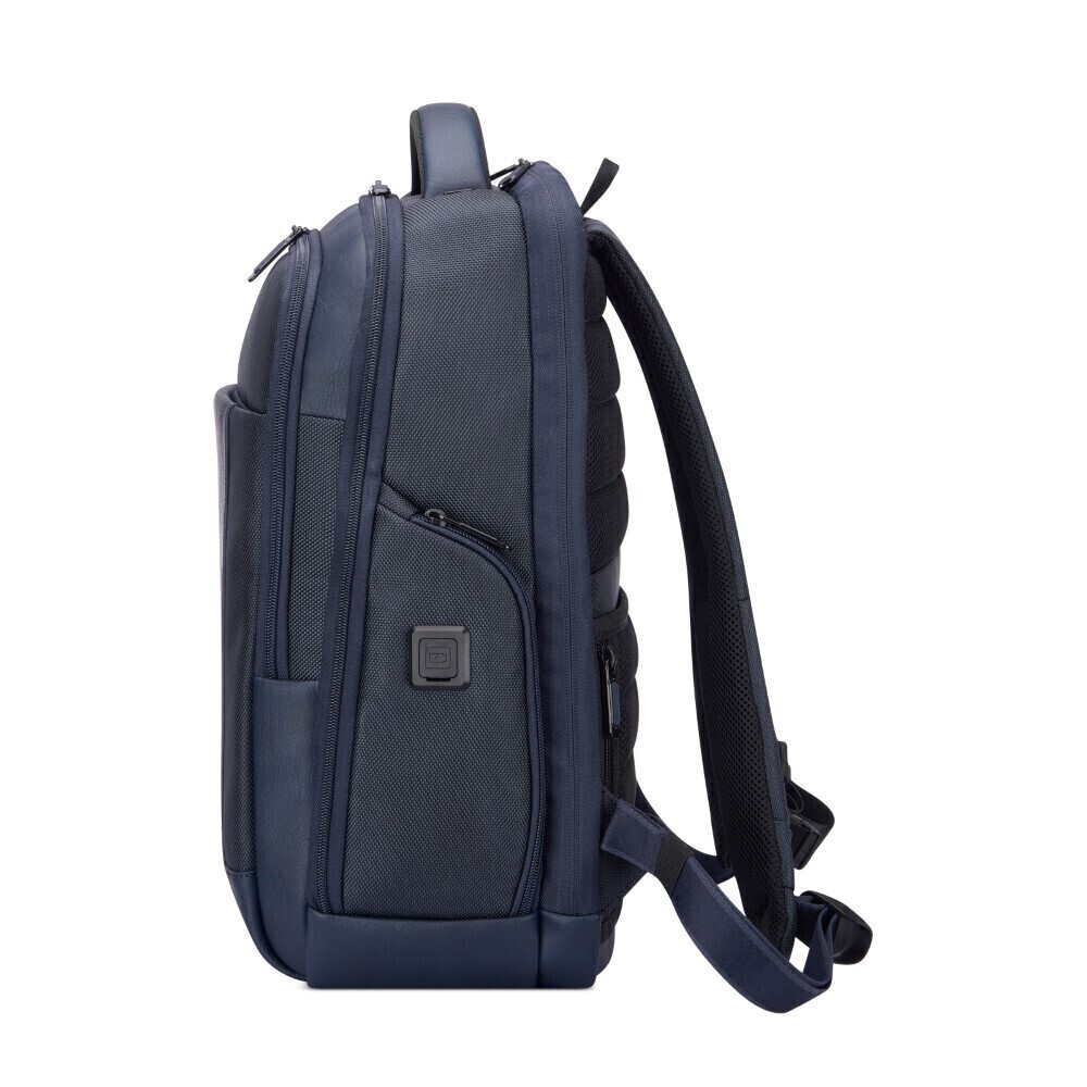 Balo laptop 15.6 inch RONCATO PANAMA 4.0 có cổng sạc USB - Nylon cao cấp x Da PVC, Thương hiệu Ý