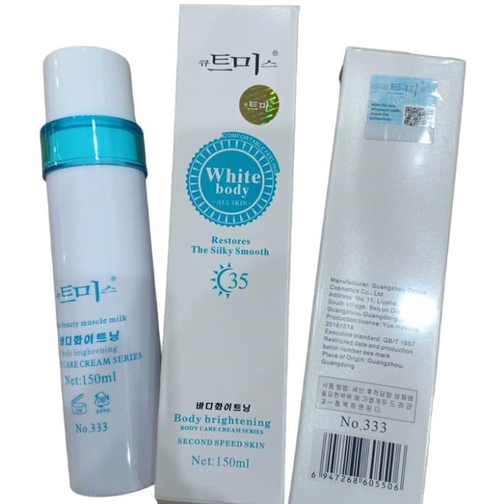 Kem chống nắng White body 150ml