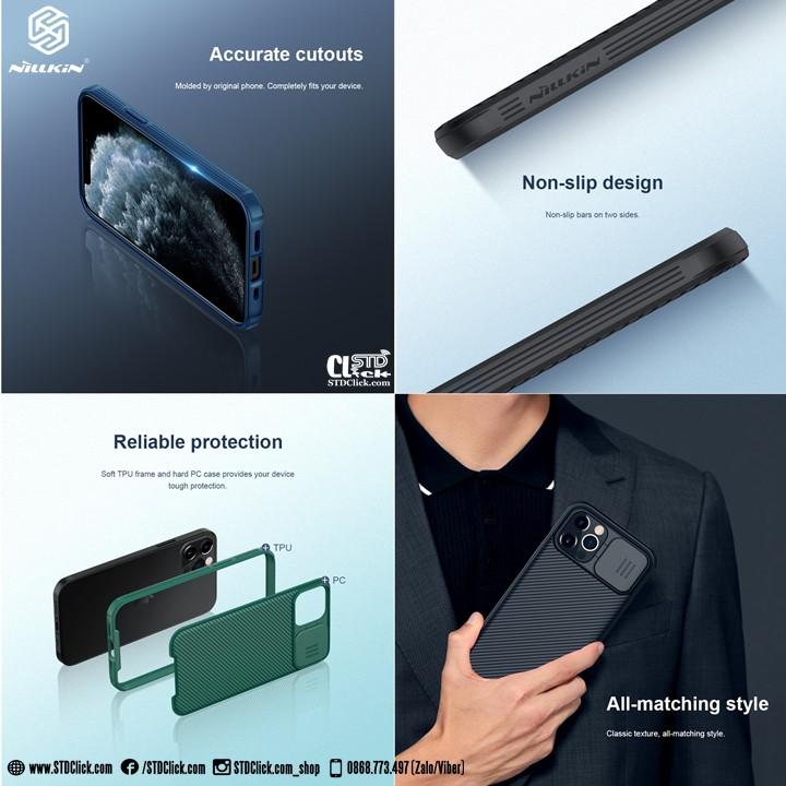 ỐP LƯNG DÀNH CHO ĐIỆN THOẠI IPHONE 12 PRO MAX NILLKIN CAMSHIELD PRO NILLKIN