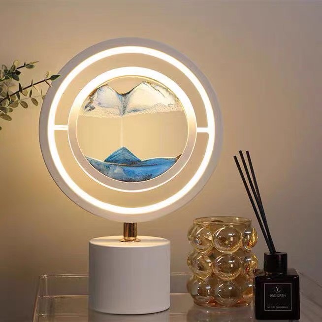 Đèn Tranh Cát Trang Trí Nội Thất Phòng Ngủ Bàn làm Việc
