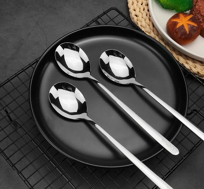 Bộ 6 muỗng Luova inox cán dài