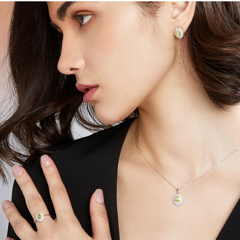 Bộ Trang Sức Nữ Bằng Bạc S925 Italy Đính Đá Cao Cấp BNT615 Bảo Ngọc Jewelry Có 3 Món [THIẾT KẾ ĐỘC QUYỀN]