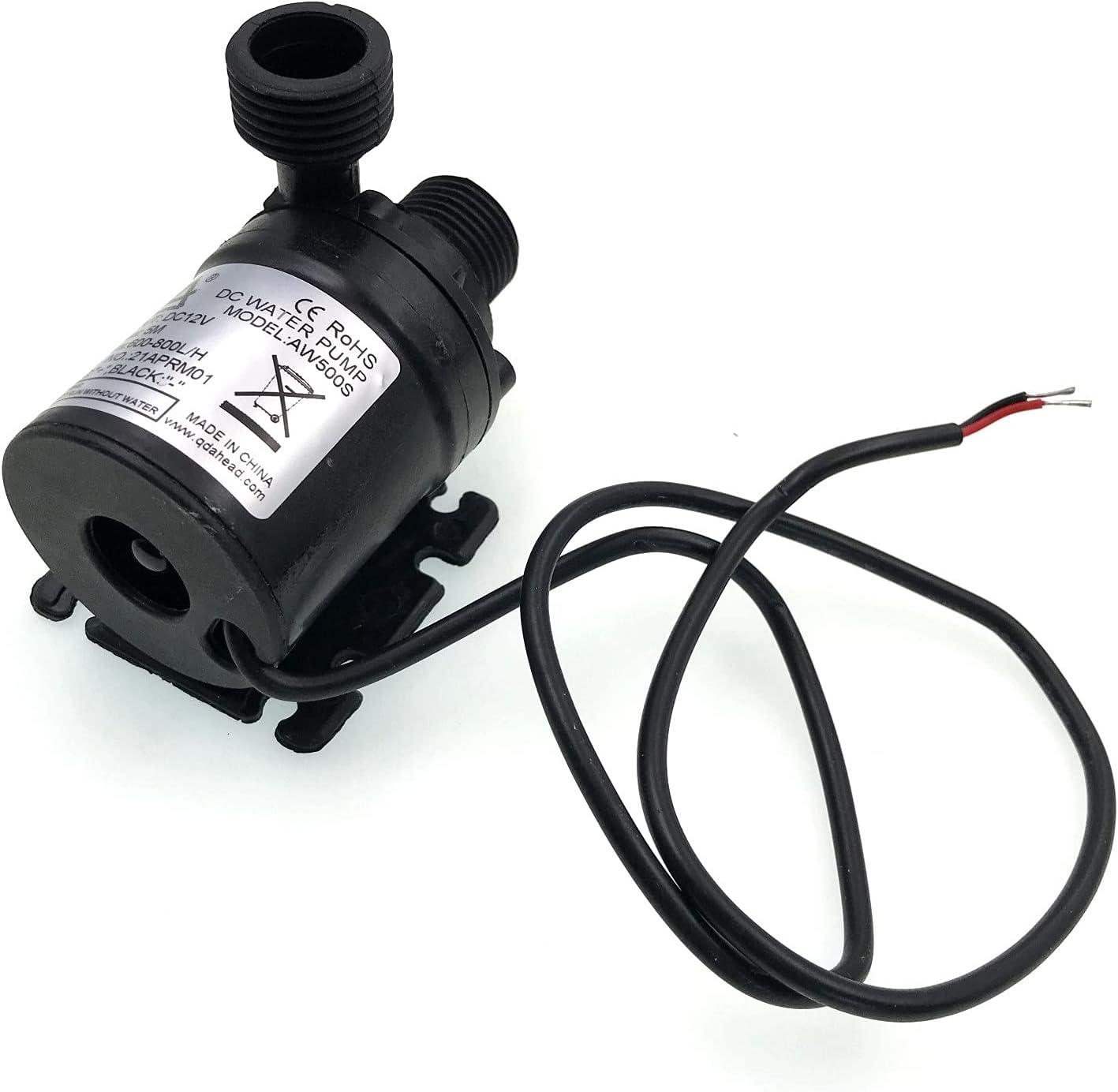 Máy Bơm Nước Chìm Không Chổi Than DC 12V Máy Bơm Nước Siêu Nhỏ 800L/H 5M Cho Ao/Đài Phun Nước/Bể Bơi/Hệ Thống Tuần Hoàn Nước Hồ Cá, Hệ Thống Tuần Hoàn Nước Bằng Năng Lượng Mặt Trời