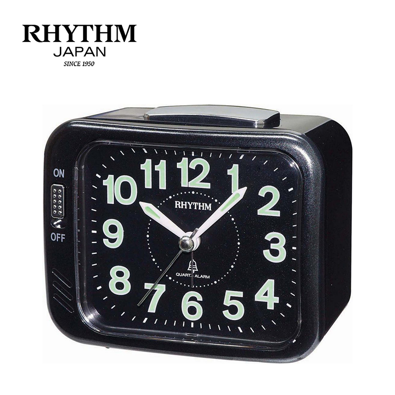 Đồng hồ Rhythm CRA829NR02 Kt 11.0 x 9.5 x 6.5cm, 185g Vỏ nhựa