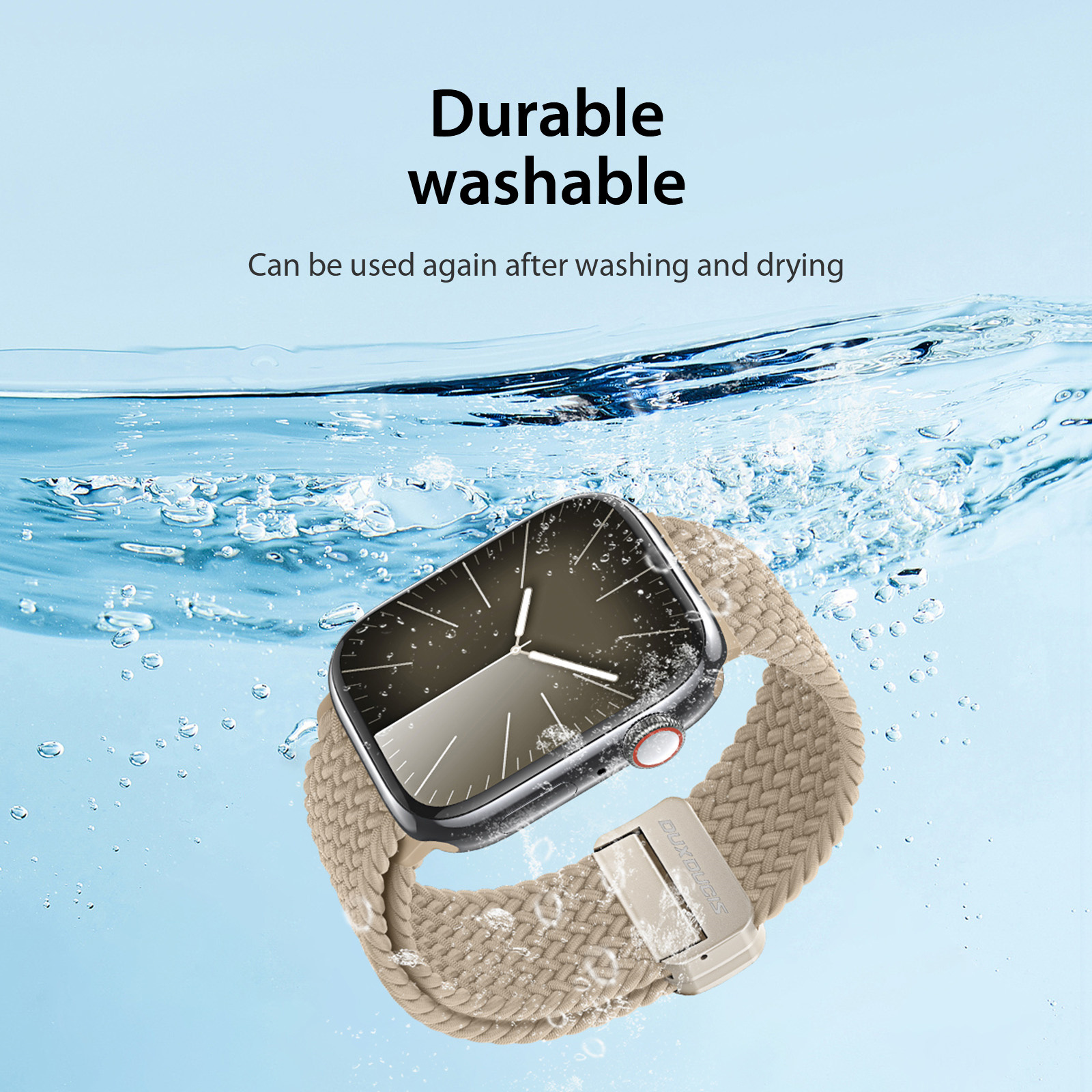 Dây đeo Vải Dệt Dux Ducis Mixture Pro Series Dành Cho Apple Watch Ultra/ Apple Watch All Series_ Hàng chính hãng