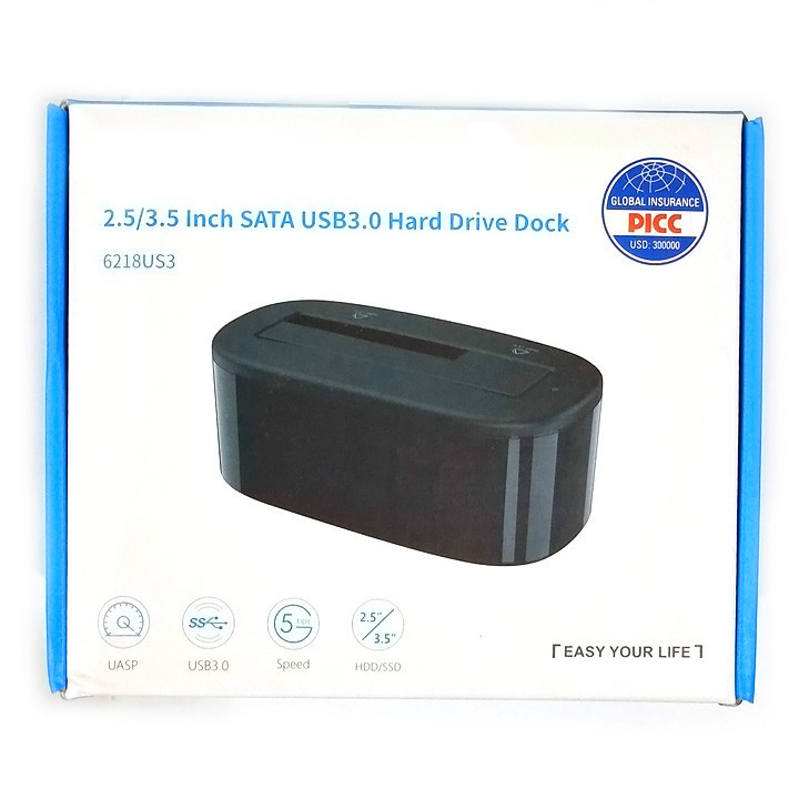 Dock gắn ổ cứng SATA USB 3.0 6218US3