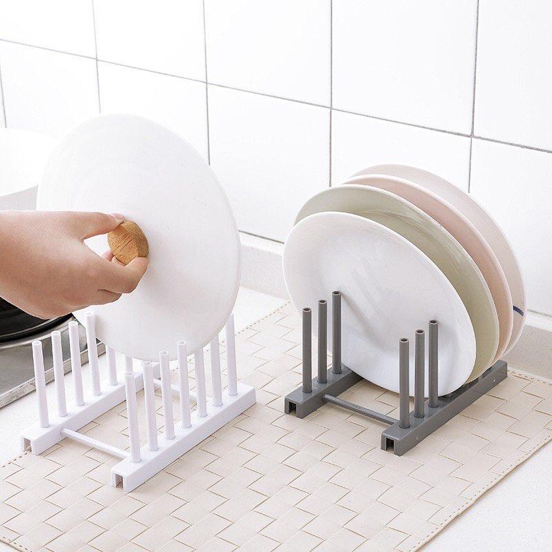 KHAY ĐỰNG ÚP ĐĨA , NẮP VUNG 6 NGĂN TIỆN DỤNG