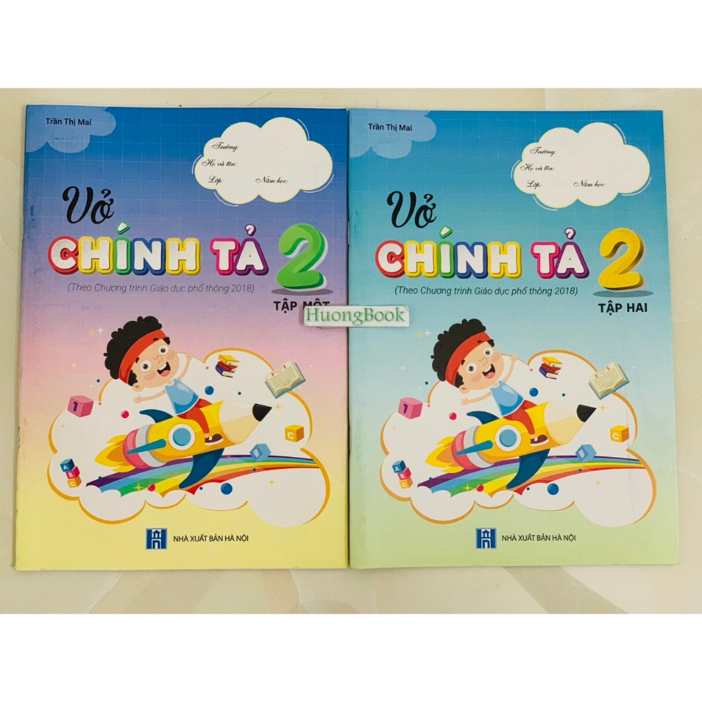 Sách - Combo 2 cuốn Vở chính tả lớp 2 - 2023