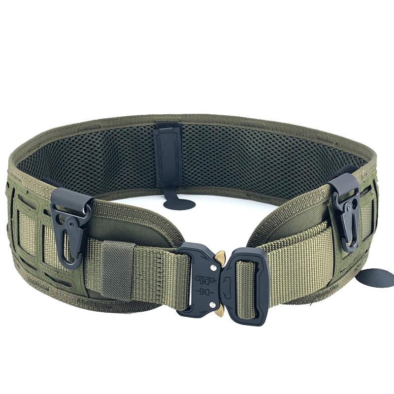 Chiến Thuật Airsoft Đai Quân Sự Quân Đội Chiến Đấu Trận Dây Gear Nam Huấn Luyện Săn Bắn Khóa Nhanh Nylon Molle Dây Lưng