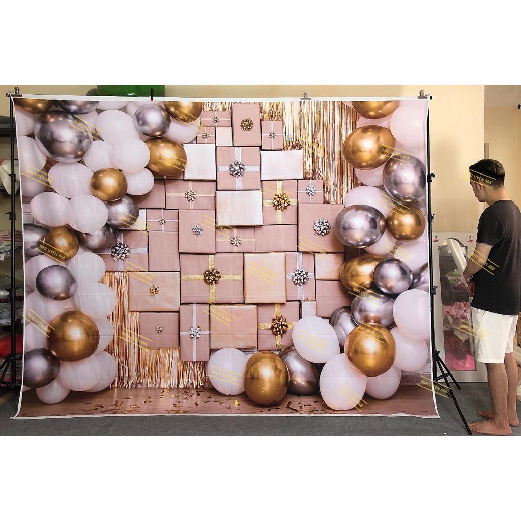 Thảm vải chụp ảnh / Thảm vải treo tường / Tranh vải decor tiệc sinh nhật