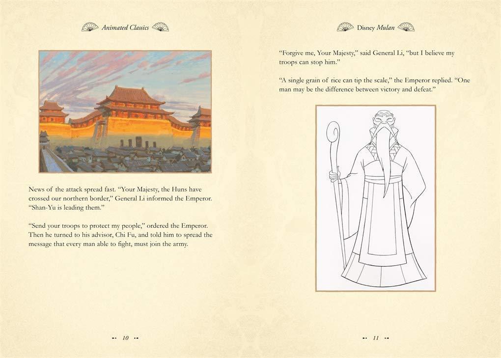 Sách ngoại văn: Mulan - Disney Animated Classics