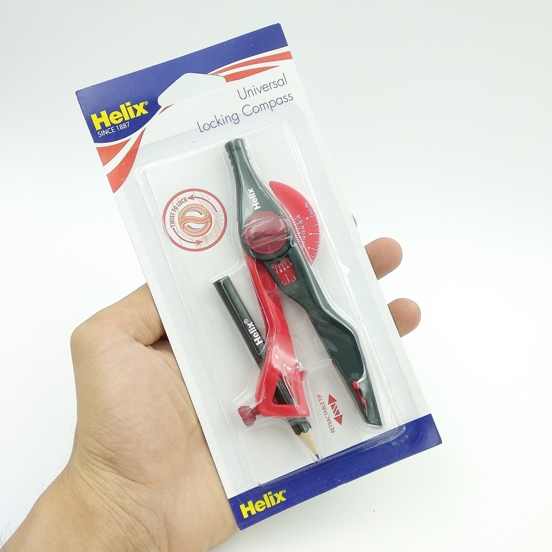 Compa Helix Universal Locking - Màu Đỏ