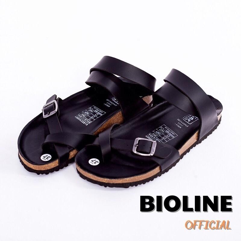 Dép đế trấu quai hậu xỏ ngón Bioline cho nam/nữ PU16 - Bioline Official