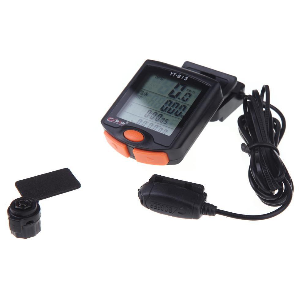 Máy cảm biến đo tốc độ cho xe đạp màng LCD BoGeer YT-813 chống nước