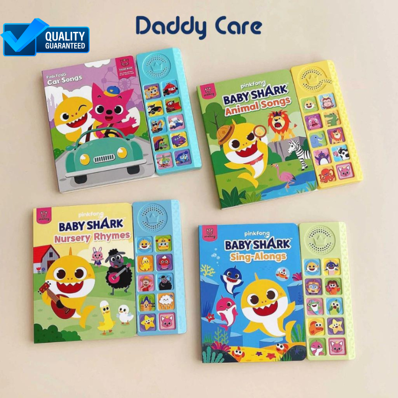 Sách Âm Thanh  BABY SHARK Pinkfong  SOUND BOOK – Animal Songs