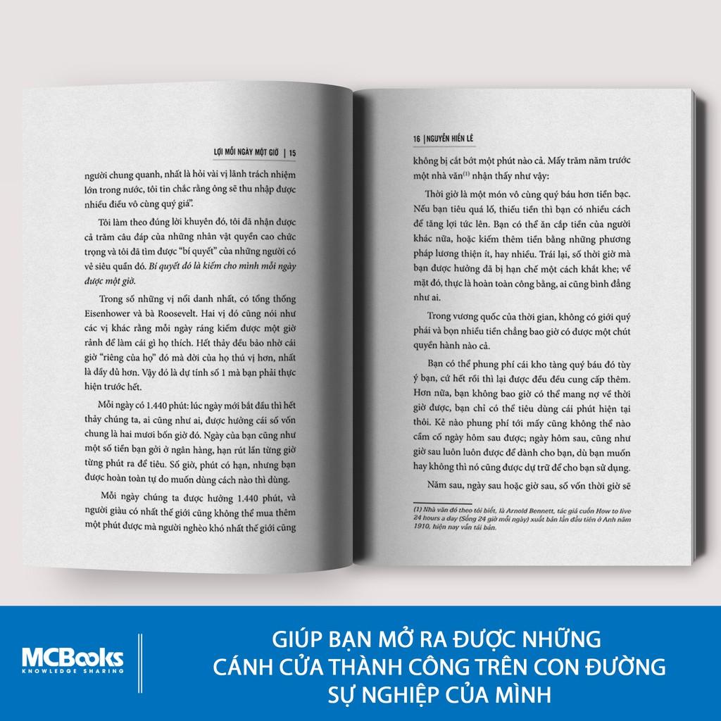 Sách - Lợi Mỗi Ngày Được Một Giờ ( Nguyễn Hiến Lê) - BizBooks