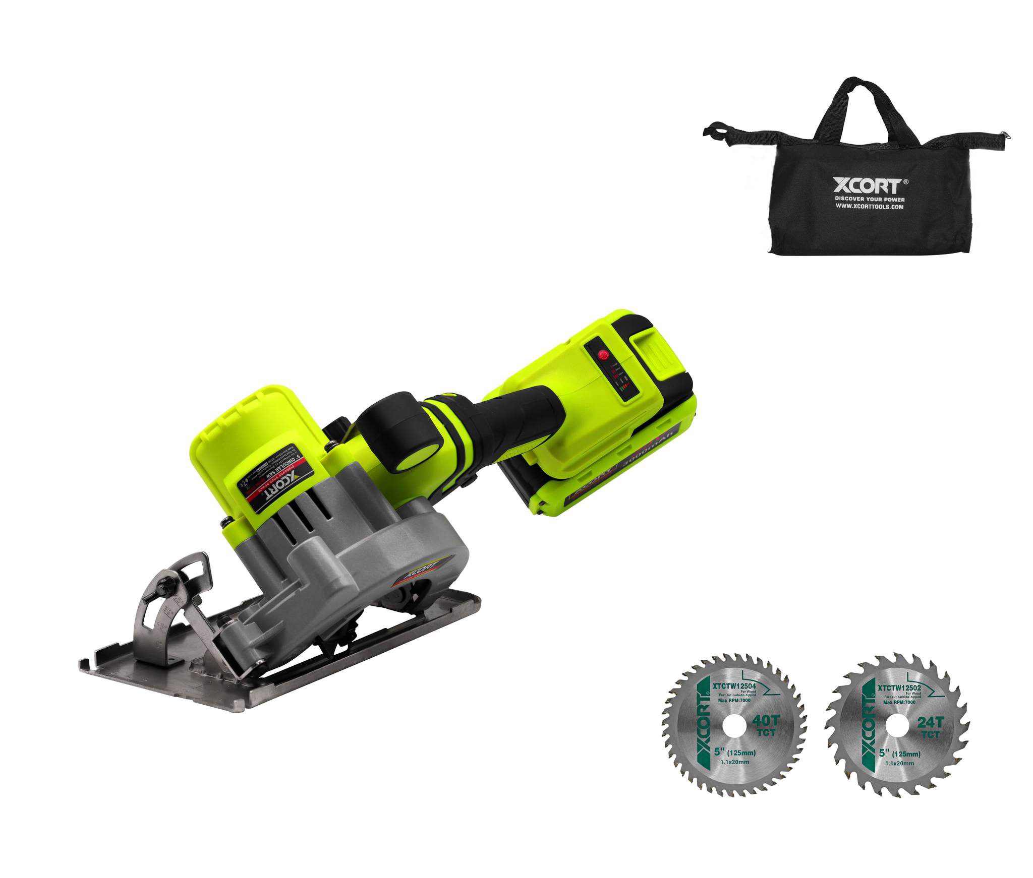 Máy cưa gỗ - Máy cưa gỗ dùng pin cầm tay XCORT Chính Hãng Pin cực khỏe Kèm lưỡi