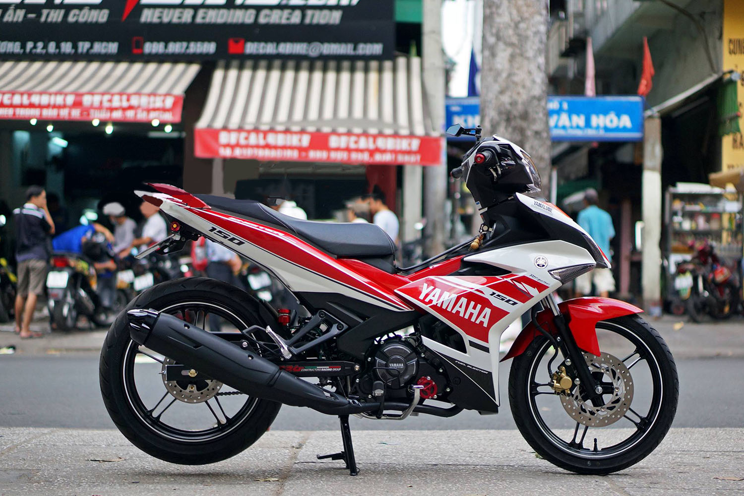 Tem trùm Exciter 150 Yamaha Racing