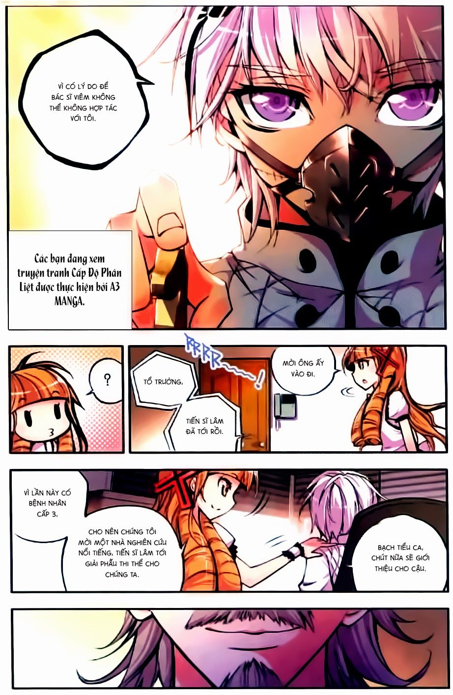 cấp độ phân liệt chapter 13 8