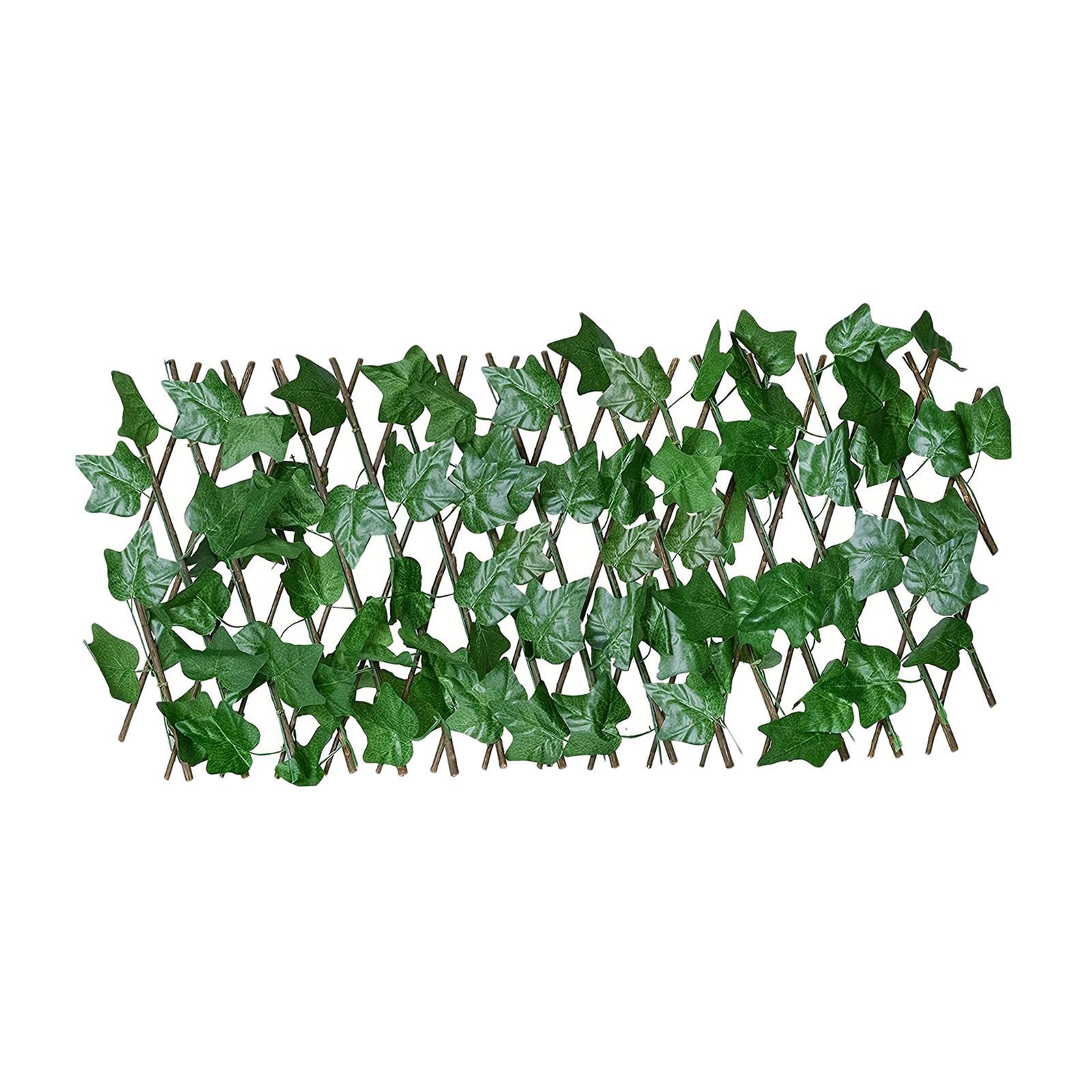 Faux Ivy Fencing Panel Vine Fence Fence Privacy Screen for Balcony Home Yard
