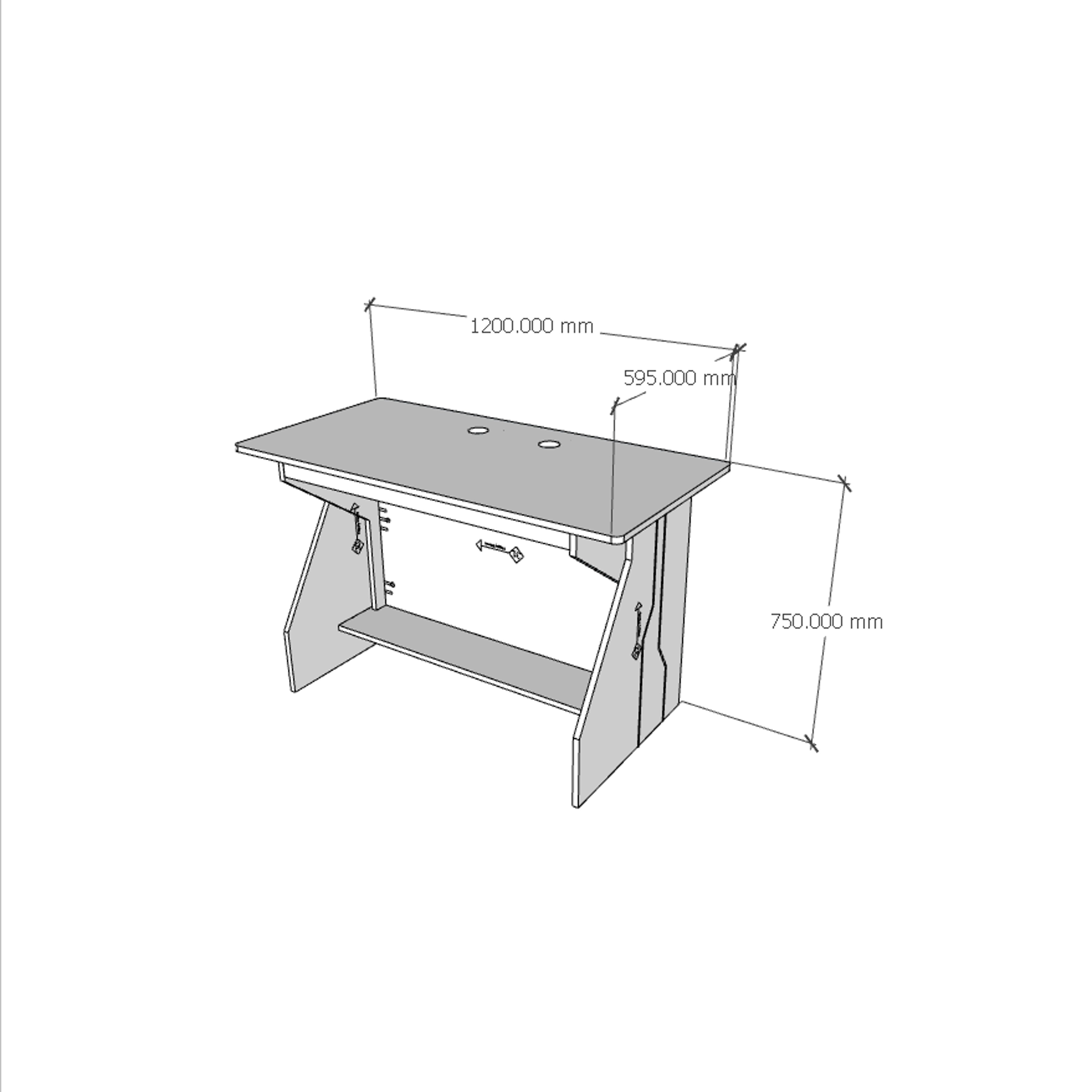 [Happy Home Furniture] HELI, Bàn nâng hạ size 1m2, 1m4 tự động tăng giảm chiều cao, BAN_E_005, BAN_E_006