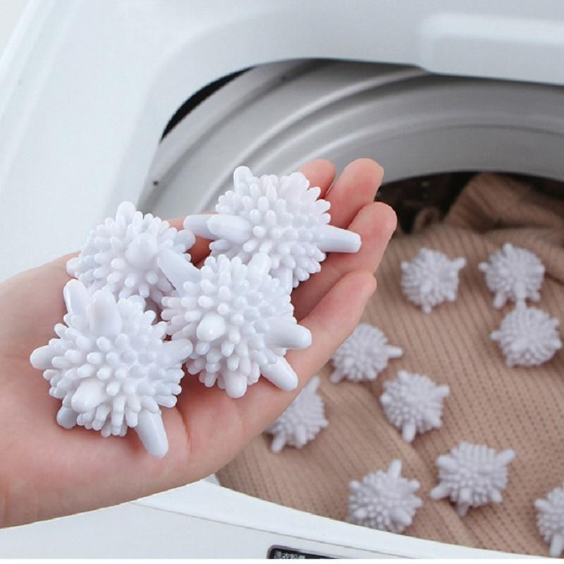 10Pcs Magic Dryer Balls Reusable Anti-Winding Home Washing Roller Ball Laundry Ball Washing Machine Cleaner Cleaning Supplies
