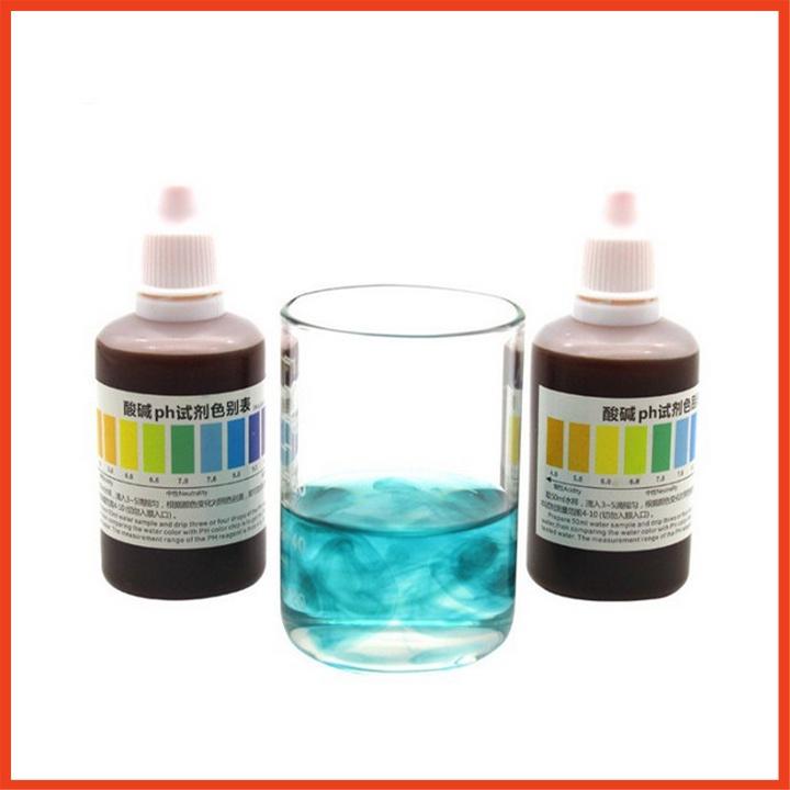 Dung dịch thử pH chai lớn 50ml dùng được 400 lần