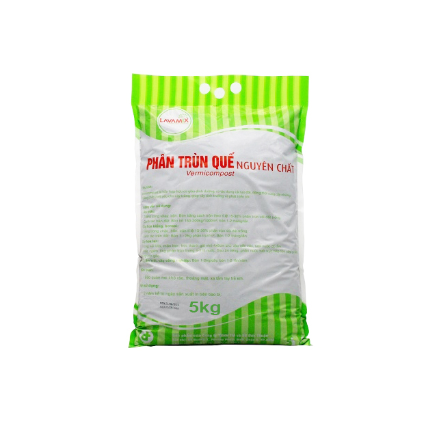 Phân trùn quế nguyên chất Lavamix (5kg)