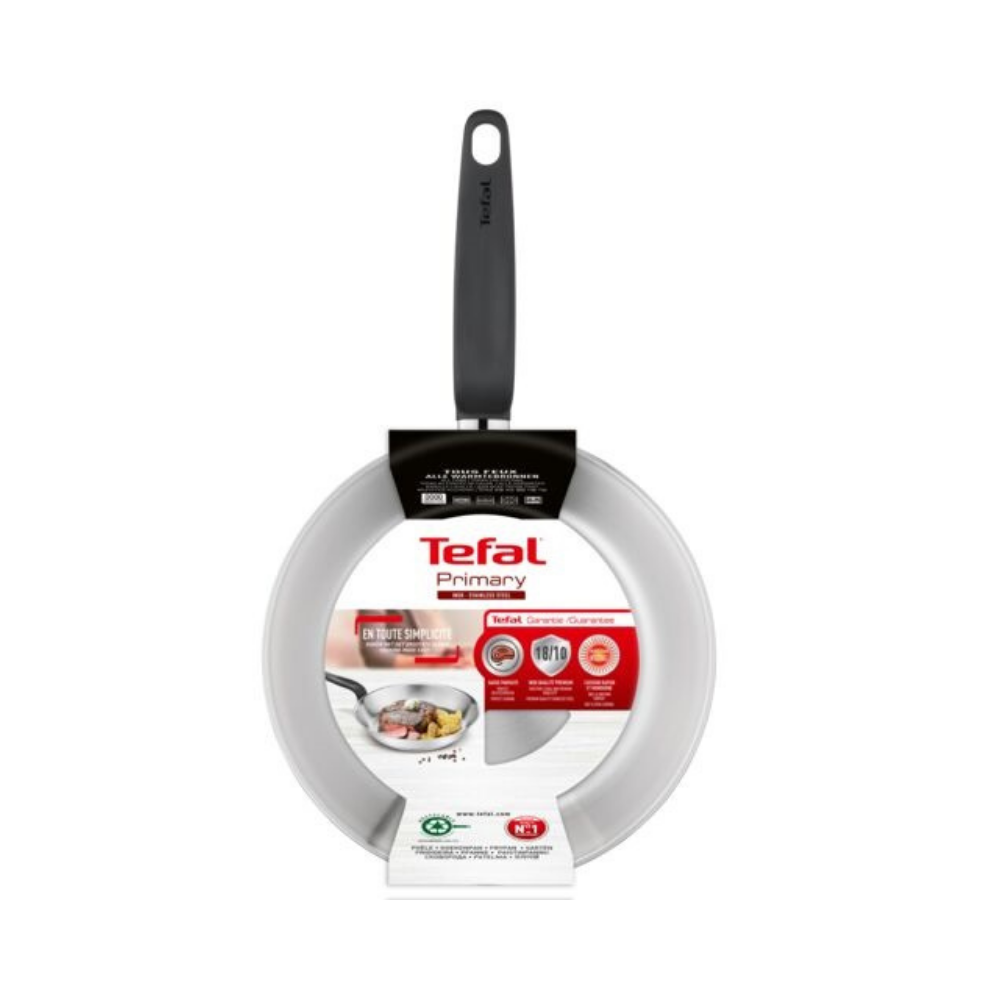 Chảo inox Tefal Primary dùng cho mọi loại bếp- Hàng chính hãng