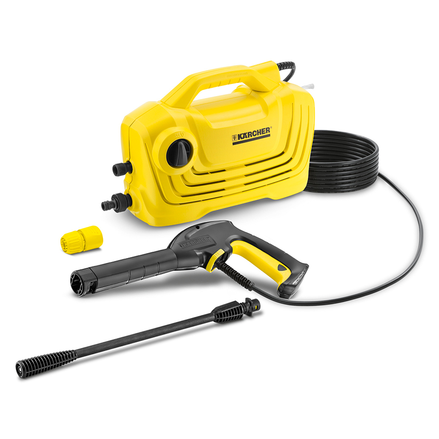 Combo Máy phun rửa áp lực cao Karcher K2 classic + Nước rửa 3 in 1 (1L)