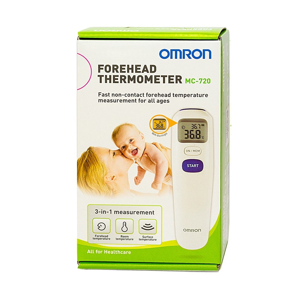 Nhiệt Kế Đo Trán Omron Mc-72O Thượng Hiệu Nhật Bản