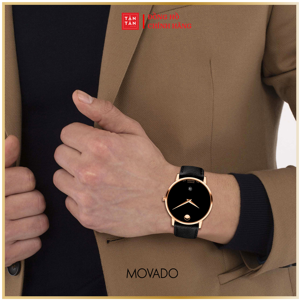 Đồng Hồ Thời Trang Nam Movado Automatic Museum Classic 0607474 40mm