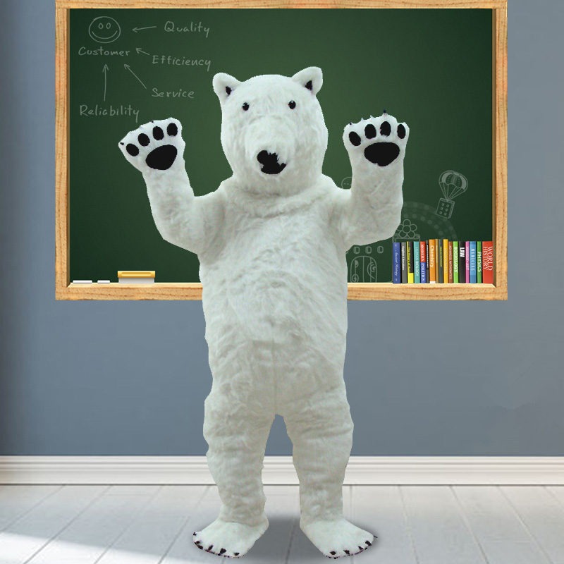 Mascot gấu trắng bắc cực