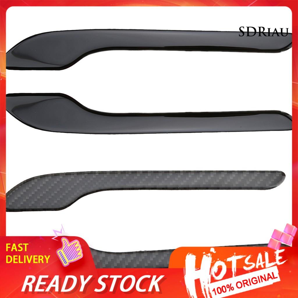 Bộ 4 Miếng Dán Sợi Carbon Chống Trầy Cho Tay Nắm Cửa Xe Tesla Model 3