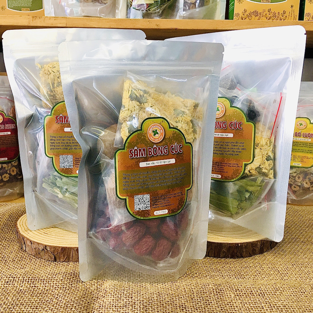 Set Nguyên Liệu Nấu Sâm Bông Cúc Shop Thảo Dược