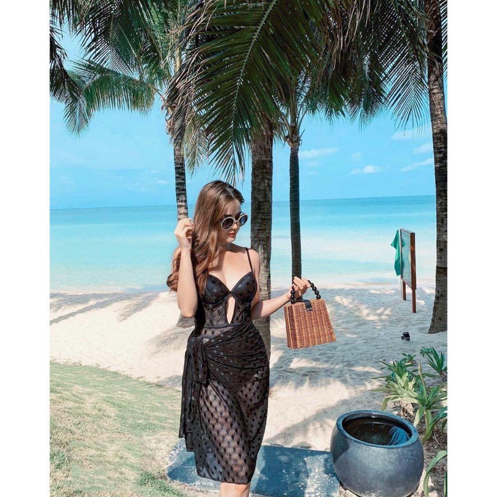 Set Bikini, Monobikini Kèm Khăn