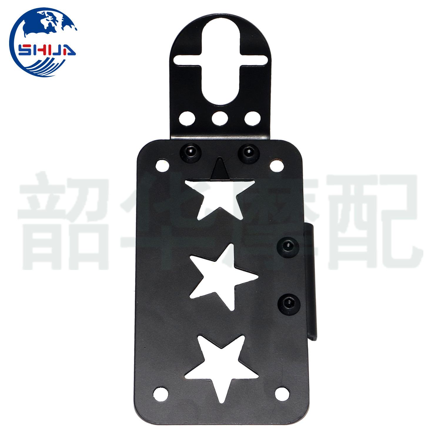 Phụ kiện sửa đổi xe máy khuyến mại Harley retro khung biển số bên hướng đuôi ánh sáng giá đỡ biển số xe đuôi biển số khung