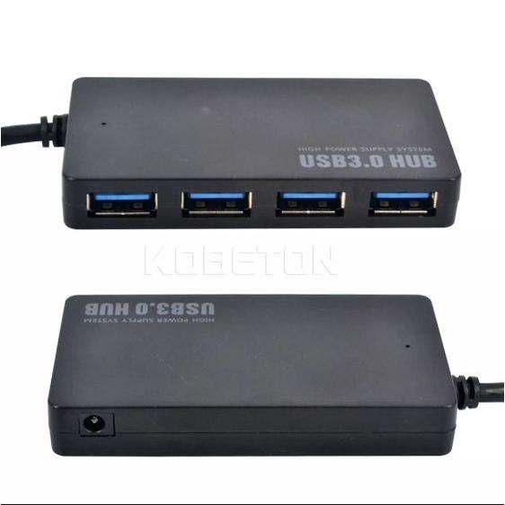 Hub chia cổng usb 3.0 Ultra Slim có công tắc (4 cổng) - Bộ chia cổng USB 1 ra 4, USB 3.0