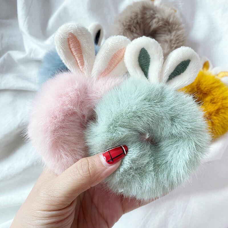 CỘT TÓC LÔNG MỊN TAI THỎ HÀN QUỐC CỰC XINH - NUNAM SHOP