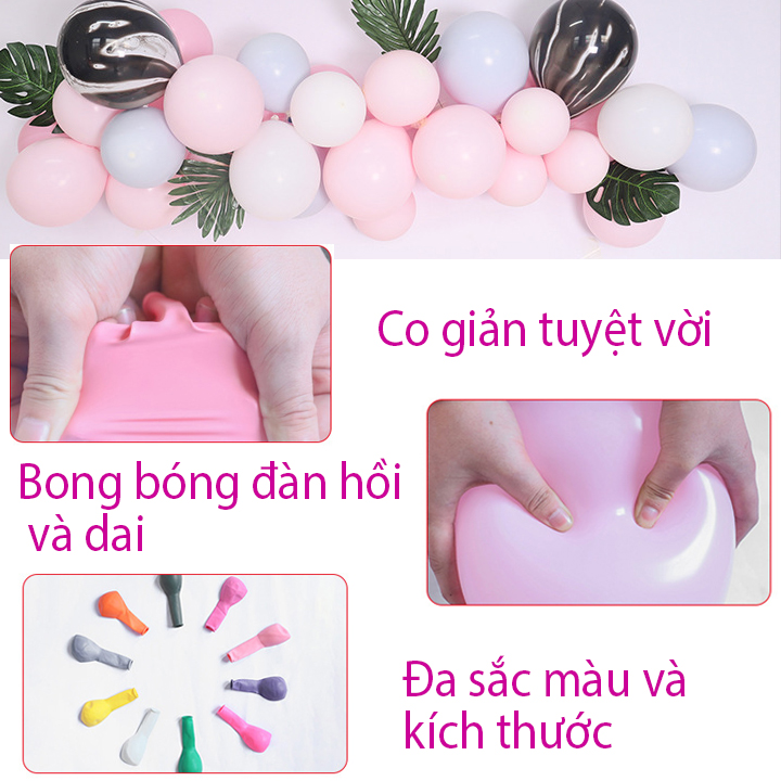Bộ Trang Trí Sinh Nhật, Thôi Nôi Cho Các Bé - Mẫu Hình Con Kỳ Lân - Set Of Unicorn Birthday Decorations
