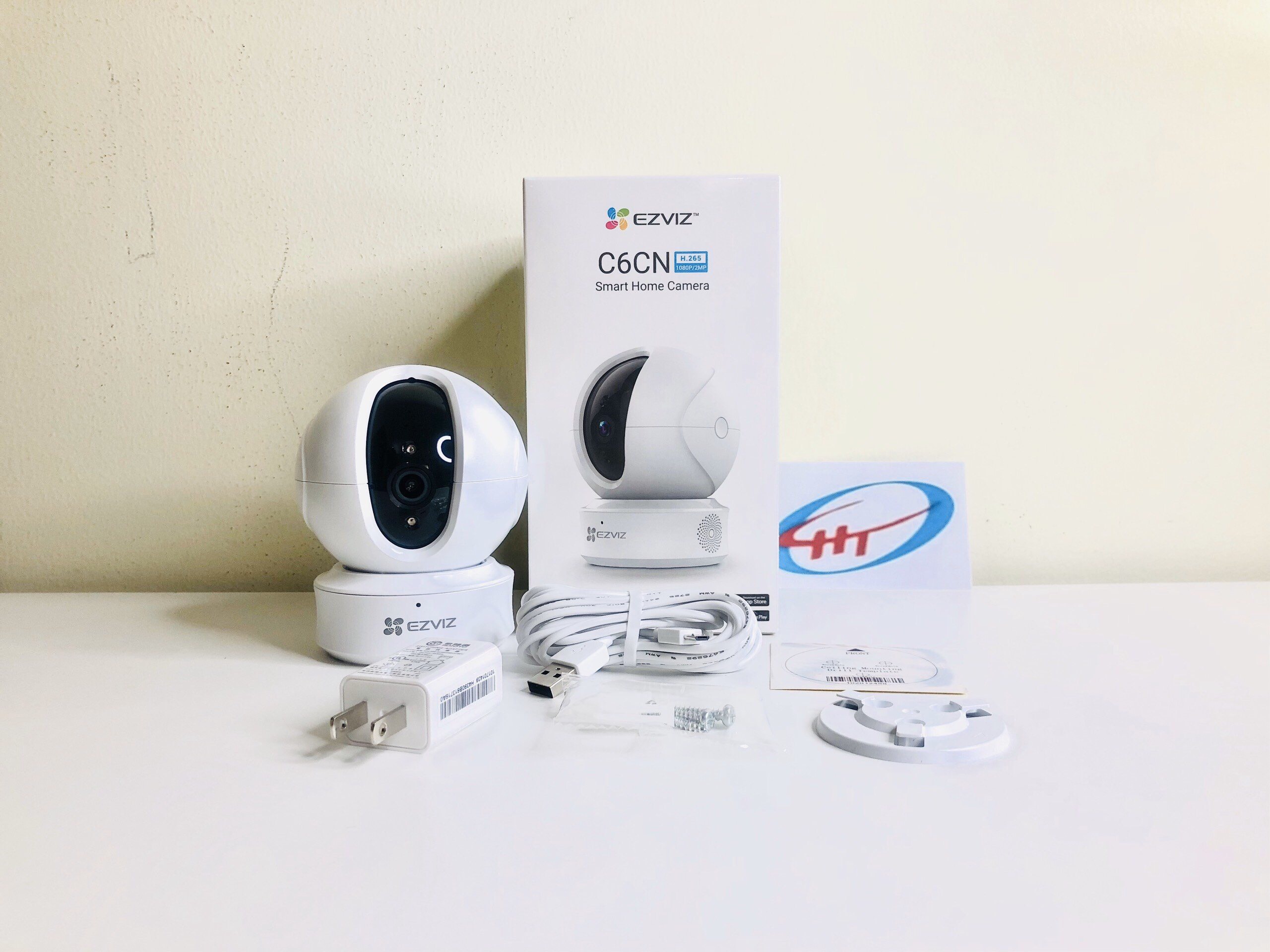 Camera Wifi trong nhà EZVIZ C6CN Full HD 1080P chuẩn H265, Hàng Chính Hãng